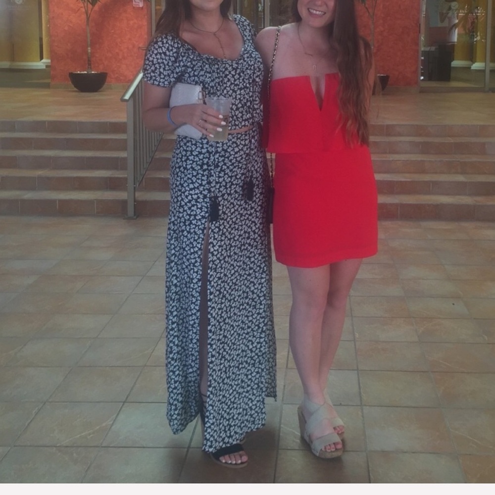 Matching two piece outfit!